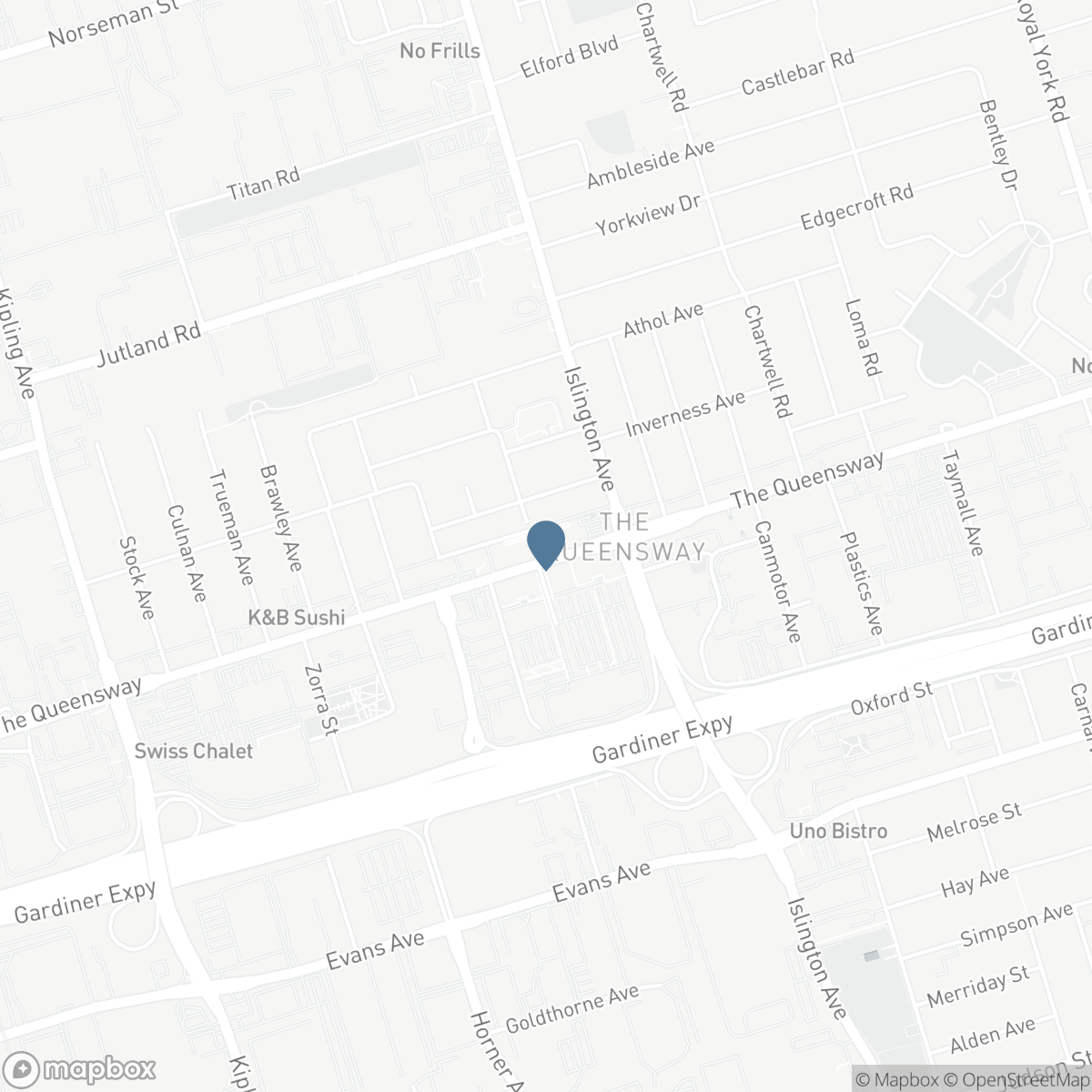 502 - 1040 THE QUEENSWAY AVENUE N, Toronto, Ontario M8Z 0A7